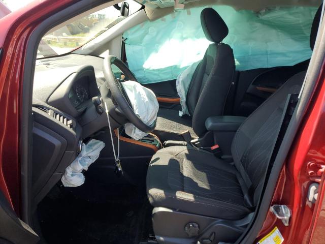 MAJ6S3GL0NC464696 - 2022 FORD ECOSPORT SE RED photo 7