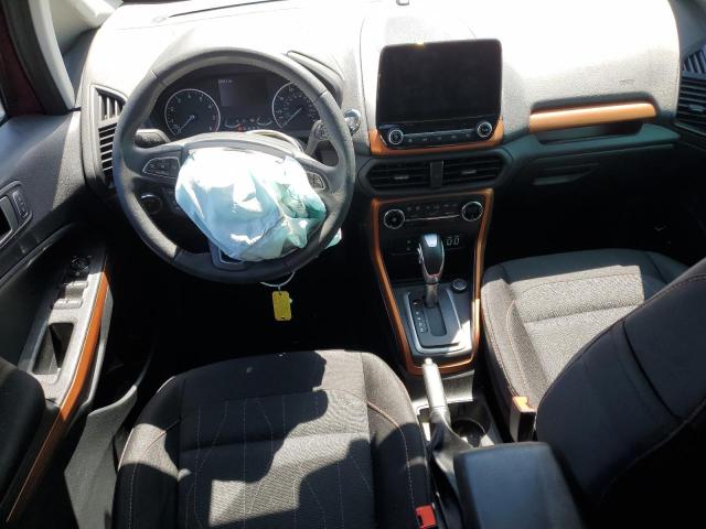 MAJ6S3GL0NC464696 - 2022 FORD ECOSPORT SE RED photo 8