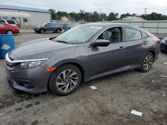 19XFC2F87GE216018 - 2016 HONDA CIVIC EX GRAY photo 1