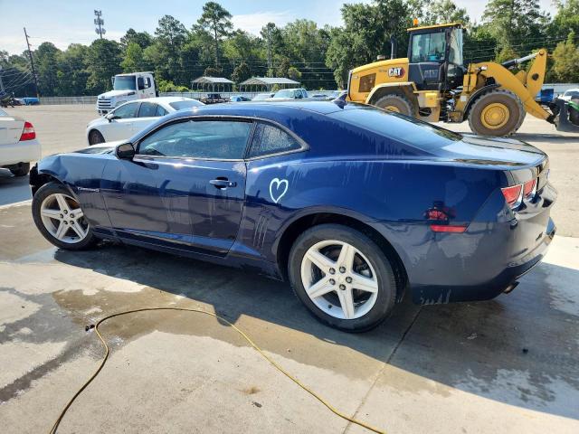 2G1FB1ED0B9129265 - 2011 CHEVROLET CAMARO LT 蓝色 照片 2