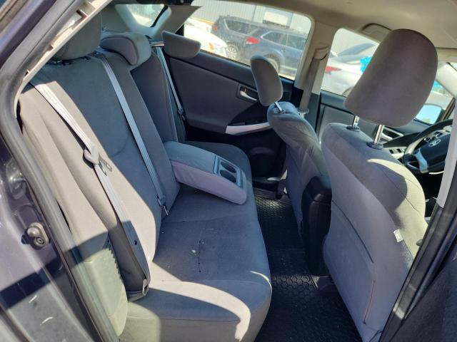 JTDKN3DP2C3008624 - 2012 TOYOTA PRIUS PLUG Gris foto 10