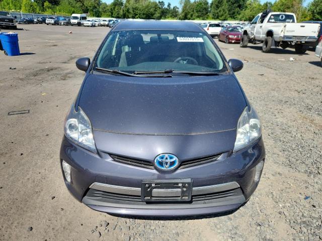 JTDKN3DP2C3008624 - 2012 TOYOTA PRIUS PLUG Gris foto 5