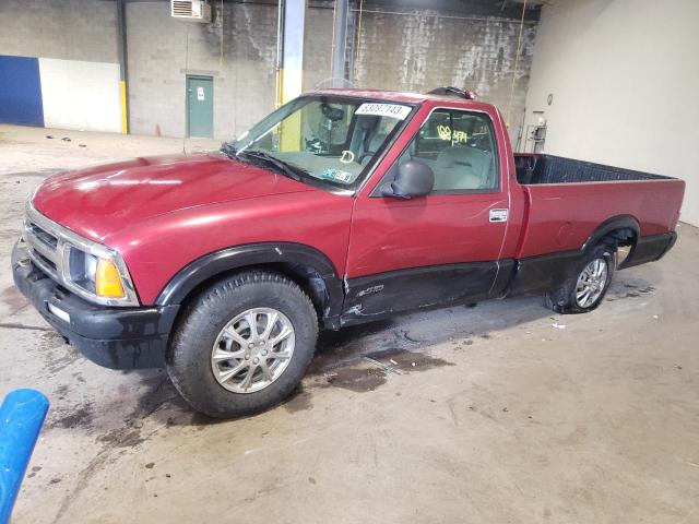 1GCCS1447V8169158 - 1997 CHEVROLET S TRUCK S10 MAROON photo 1