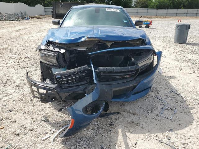 2C3CDXBG2MH621833 - 2021 DODGE CHARGER SXT BLUE photo 5