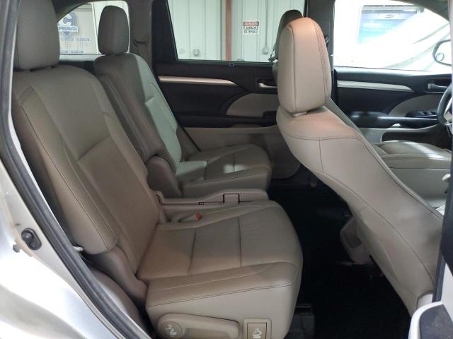 5TDKKRFH5GS166607 - 2016 TOYOTA HIGHLANDER XLE Արծաթագույն լուսանկար 11