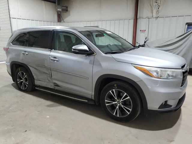 5TDKKRFH5GS166607 - 2016 TOYOTA HIGHLANDER XLE Արծաթագույն լուսանկար 4