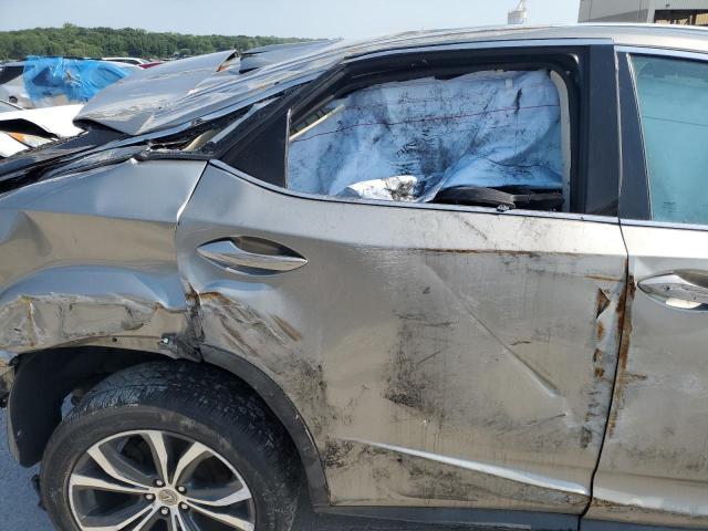 2T2BZMCA2HC114640 - 2017 LEXUS RX 350 BASE SILVER photo 11