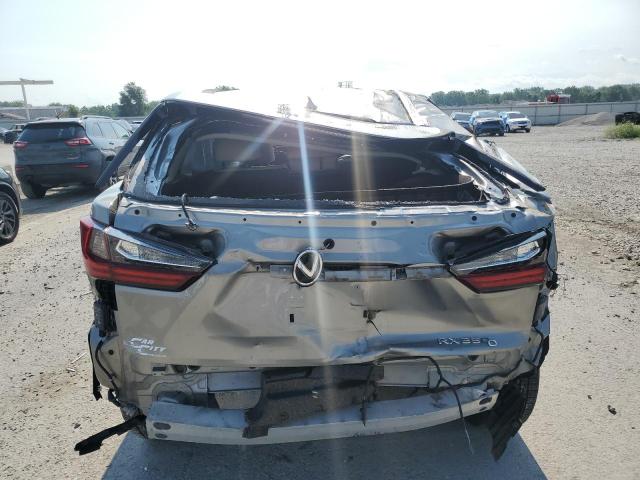 2T2BZMCA2HC114640 - 2017 LEXUS RX 350 BASE SILVER photo 6