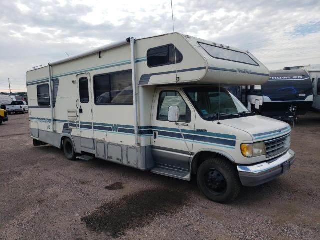 1FDKE30G4PHA12524 - 1993 FORD ECONOLINE E350 CUTAWAY VAN WHITE photo 1