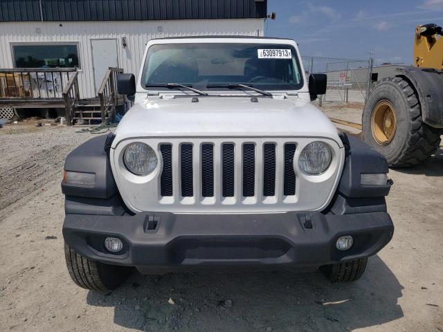 1C4HJXAG2NW277421 - 2022 JEEP WRANGLER SPORT WHITE photo 5