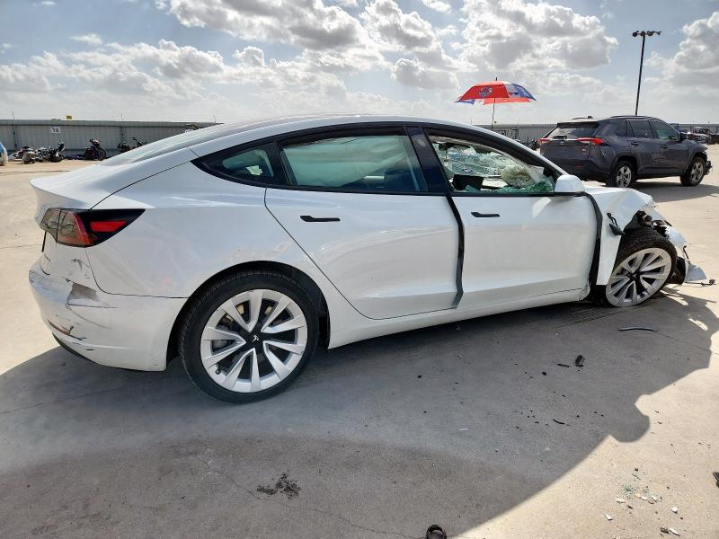 5YJ3E1EB2PF609326 - 2023 TESLA MODEL 3 白色 照片 3