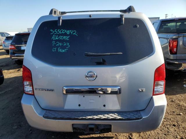 5N1AR18W35C768937 - 2005 NISSAN PATHFINDER LE 银色 照片 6