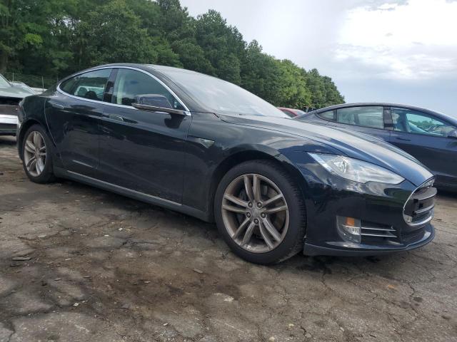 5YJSA1CN8DFP06126 - 2013 TESLA MODEL S BLACK photo 4