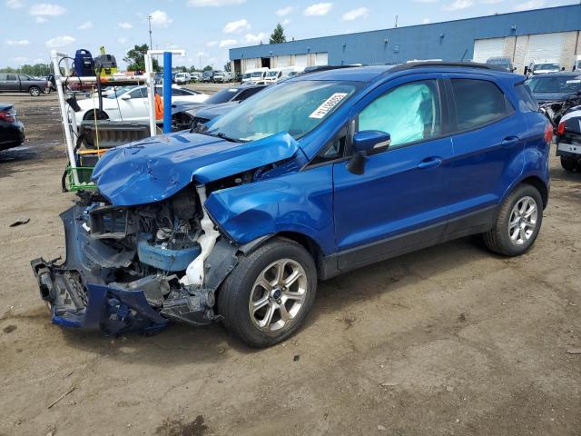 MAJ3P1TE8JC215640 - 2018 FORD ECOSPORT SE BLUE photo 1