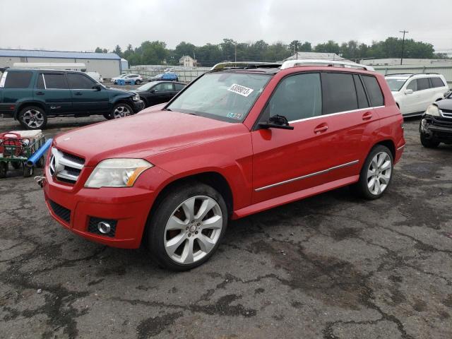 WDCGG8HB6AF295063 - 2010 MERCEDES-BENZ GLK 350 4MATIC RED photo 1