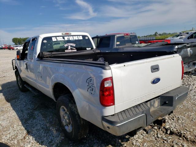 1FT8X3BT3CEB28621 - 2012 FORD F350 SUPER DUTY WHITE photo 2