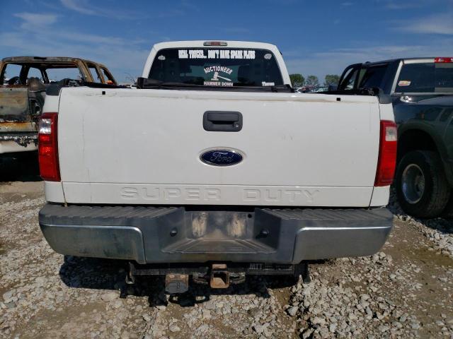 1FT8X3BT3CEB28621 - 2012 FORD F350 SUPER DUTY WHITE photo 6