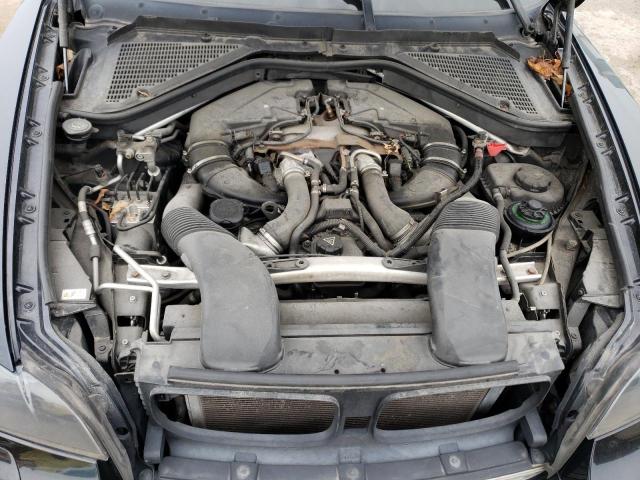 5UXFG8C57ALZ94673 - 2010 BMW X6 XDRIVE50I BLACK photo 12