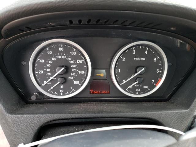 5UXFG8C57ALZ94673 - 2010 BMW X6 XDRIVE50I BLACK photo 9