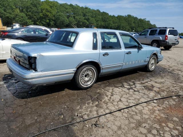 1LNLM81W5PY715916 - 1993 LINCOLN TOWN CAR EXECUTIVE BLUE photo 3