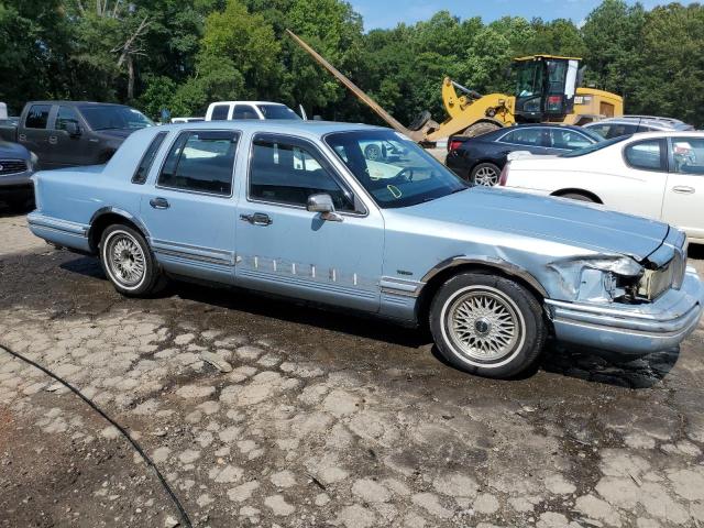 1LNLM81W5PY715916 - 1993 LINCOLN TOWN CAR EXECUTIVE BLUE photo 4