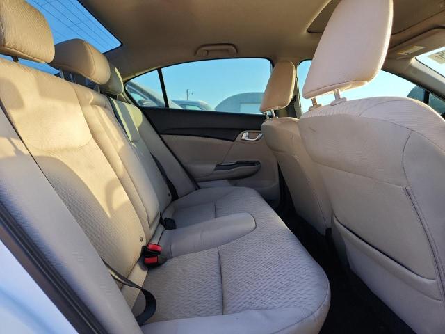 19XFB2F80EE076345 - 2014 HONDA CIVIC EX WHITE photo 10
