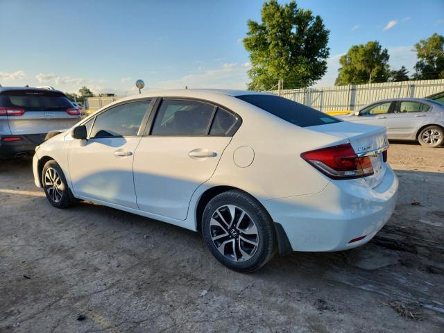 19XFB2F80EE076345 - 2014 HONDA CIVIC EX WHITE photo 2