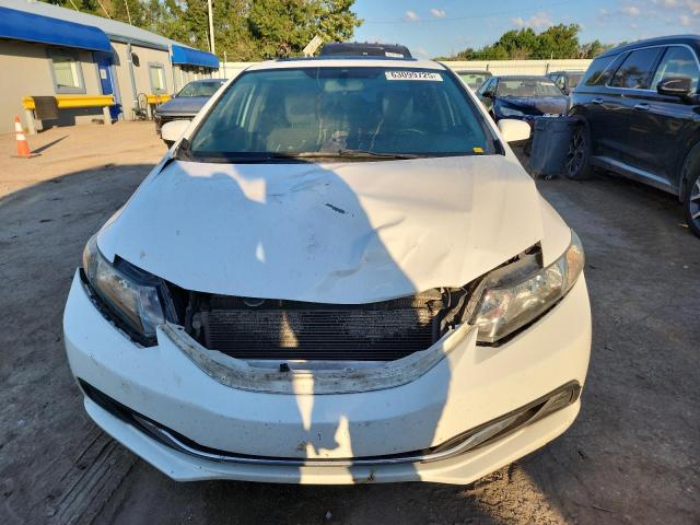 19XFB2F80EE076345 - 2014 HONDA CIVIC EX WHITE photo 5