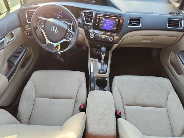 19XFB2F80EE076345 - 2014 HONDA CIVIC EX WHITE photo 8