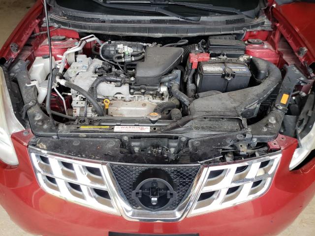 JN8AS5MV7CW363516 - 2012 NISSAN ROGUE S RED photo 11