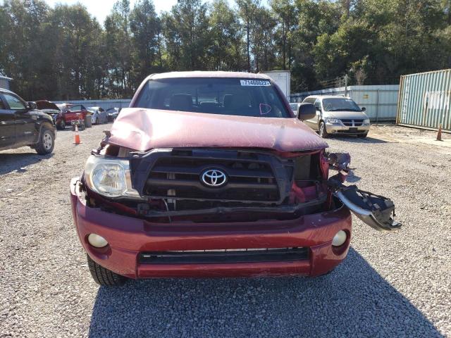 3TMJU62N56M012235 - 2006 TOYOTA TACOMA DOUBLE CAB PRERUNNER RED photo 5