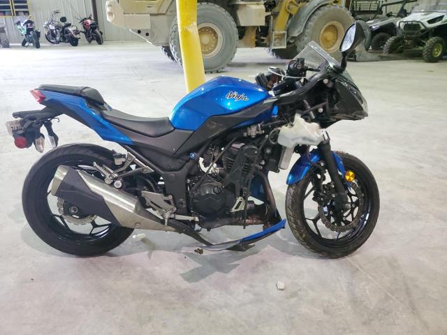 JKAEX8A13HDA30957 - 2017 KAWASAKI EX300 A BLUE photo 1