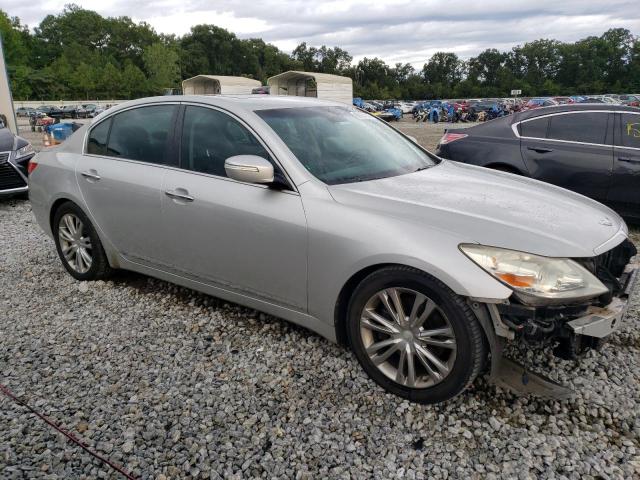 KMHGC46F99U047408 - 2009 HYUNDAI GENESIS 4.6L SILVER photo 4