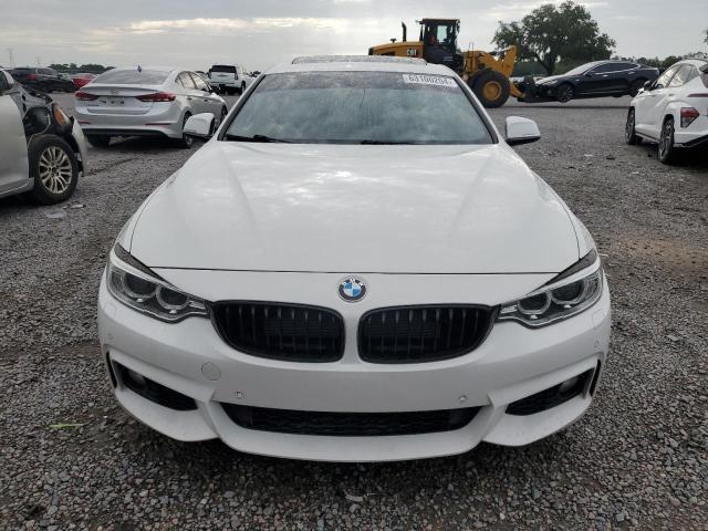 WBA4P1C38HK522736 - 2017 BMW 440I WHITE photo 5