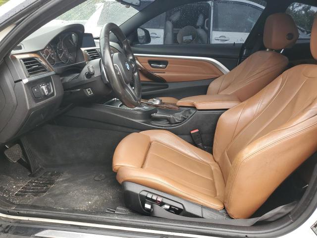 WBA4P1C38HK522736 - 2017 BMW 440I WHITE photo 7