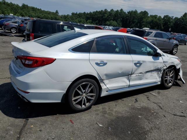 5NPE34AB2FH097010 - 2015 HYUNDAI SONATA SPORT WHITE photo 3