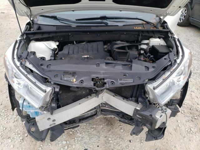 5TDJKRFH7GS259107 - 2016 TOYOTA HIGHLANDER XLE Սպիտակ լուսանկար 12
