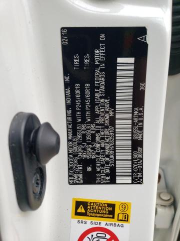 5TDJKRFH7GS259107 - 2016 TOYOTA HIGHLANDER XLE Սպիտակ լուսանկար 13