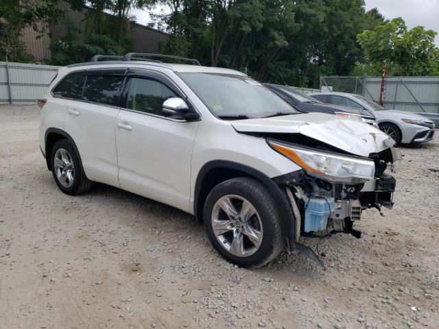 5TDJKRFH7GS259107 - 2016 TOYOTA HIGHLANDER XLE Սպիտակ լուսանկար 4