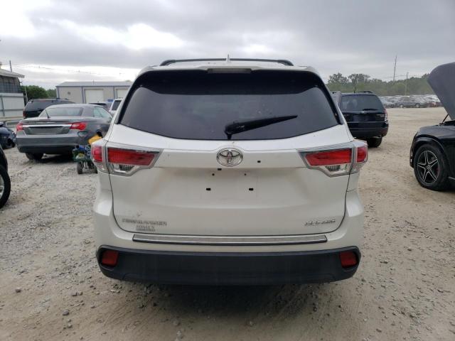 5TDJKRFH7GS259107 - 2016 TOYOTA HIGHLANDER XLE Սպիտակ լուսանկար 6