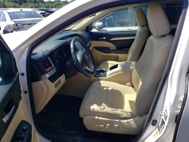 5TDJKRFH7GS259107 - 2016 TOYOTA HIGHLANDER XLE Սպիտակ լուսանկար 7