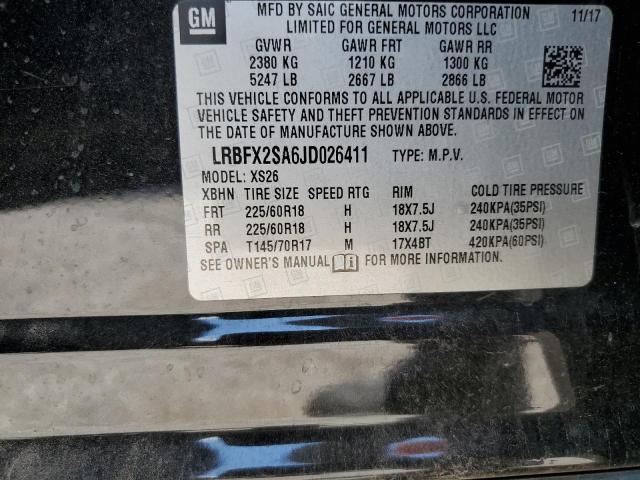 LRBFX2SA6JD026411 - 2018 BUICK ENVISION ESSENCE Qara foto 13