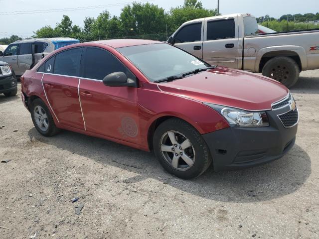 1G1PF5SC1C7106558 - 2012 CHEVROLET CRUZE LT RED photo 4