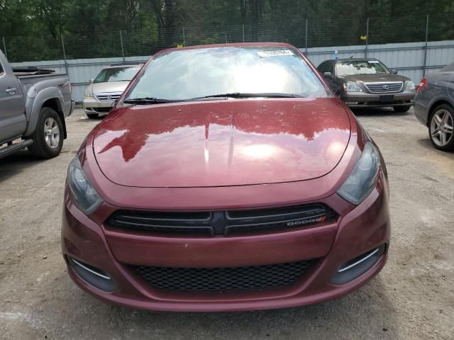 1C3CDFBB8FD337427 - 2015 DODGE DART SXT BURGUNDY photo 5