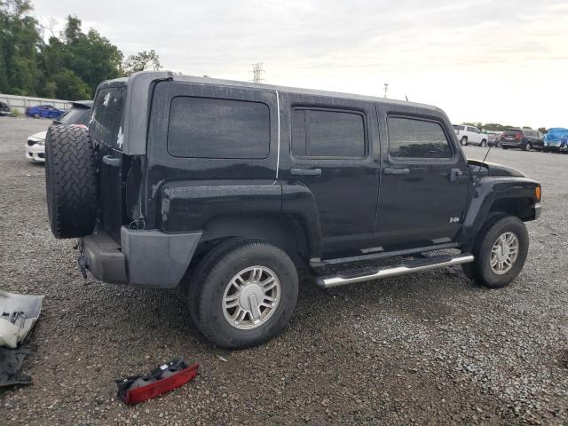 5GTEN13E098103480 - 2009 HUMMER H3 შავი ფოტო 3