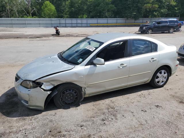 JM1BK12F881137266 - 2008 MAZDA 3 I BEIGE photo 1