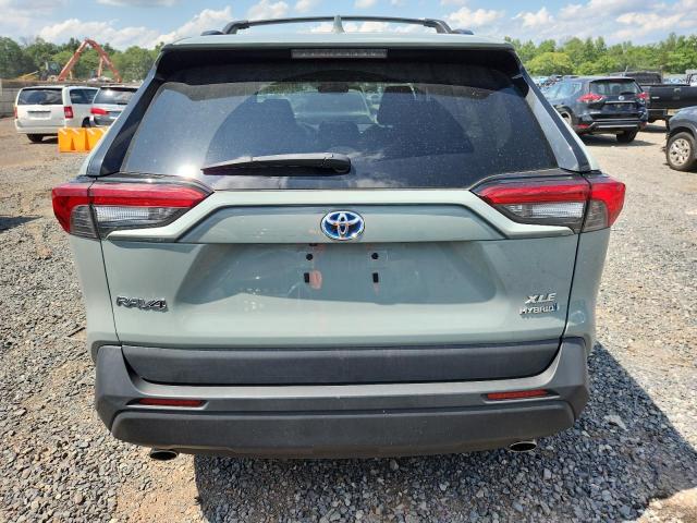 4T3RWRFV8NU074587 - 2022 TOYOTA RAV4 XLE ნაცრისფერი ფოტო 6