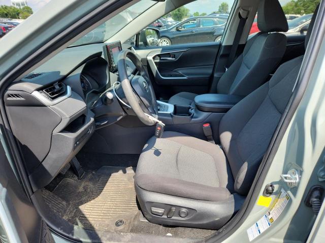 4T3RWRFV8NU074587 - 2022 TOYOTA RAV4 XLE ნაცრისფერი ფოტო 7