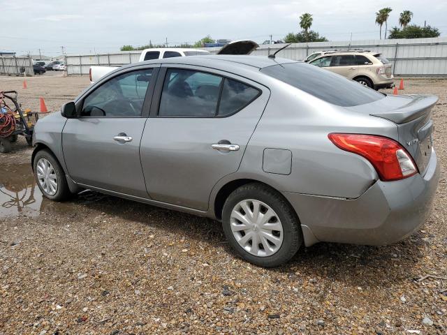 3N1CN7AP5DL854805 - 2013 NISSAN VERSA S GRAY photo 2