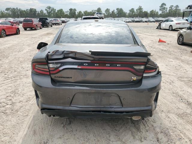 2C3CDXGJ1NH159383 - 2022 DODGE CHARGER SCAT PACK GRAY photo 6